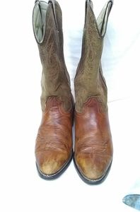 Durango Mens Goodyear Well Tan Brown Distress Leat